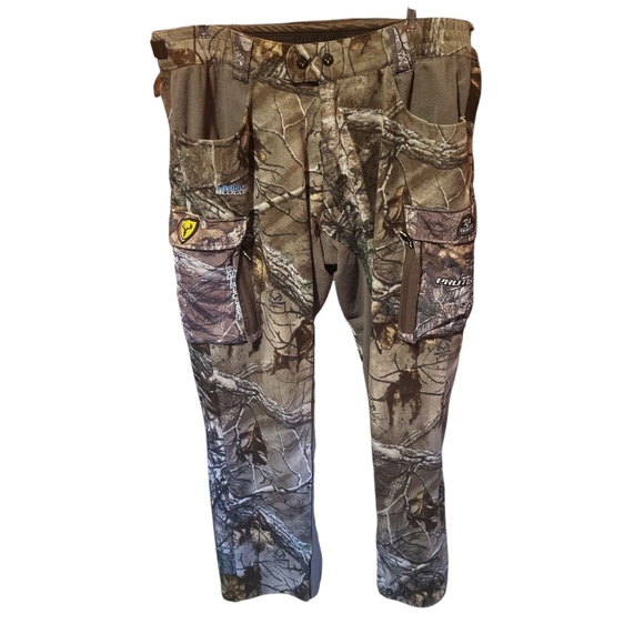 ScentBlocker Camo Pants Mens XLarge Hunting Realtree Trinity Belted S3 - Picture 1 of 11